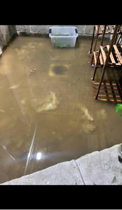 flooded basement