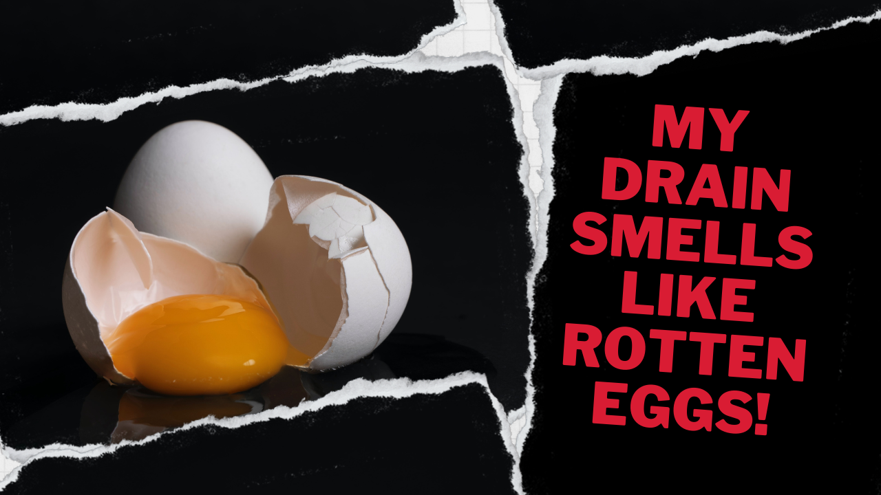 rotten egg smell kitchen sink drain